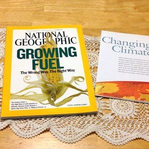 National Geographic "Growing Fuel" issue, Changing Climate poster